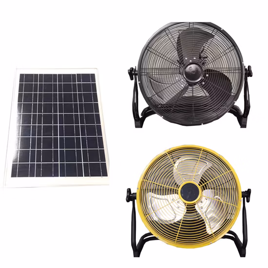 Fabricante da China Fornecimento Padrão DC BLDC Motor Mesa Permanente Pedestal de Resfriamento Elétrico/Suporte Ventilador Doméstico com Bateria Recarregável e Controle Remoto