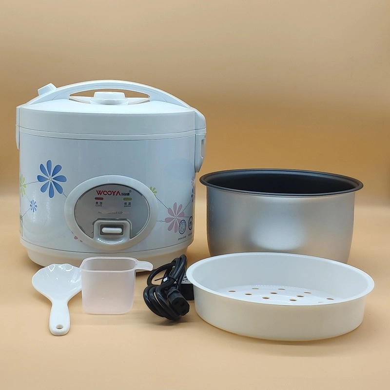 2.8L 1000W 15 Cups Family Size Rice Cooker with Deluxe Type Hinged Lid