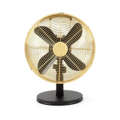 Ventilador de circulação de mesa e mesa de metal de 16 polegadas com vento forte