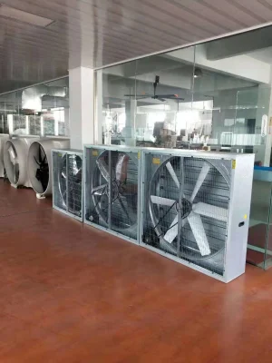 Ventilador de exaustão automático ventilador de resfriamento push-pull para circulação em estufa