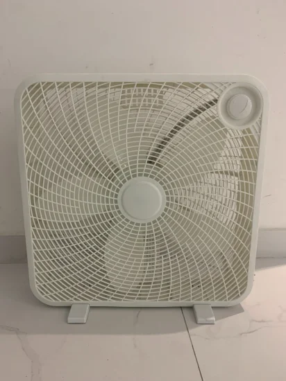 Ventiladores de circulação de ar leves atacado 20 polegadas 3 configurações de velocidade branco 110 V ventilador de caixa UL