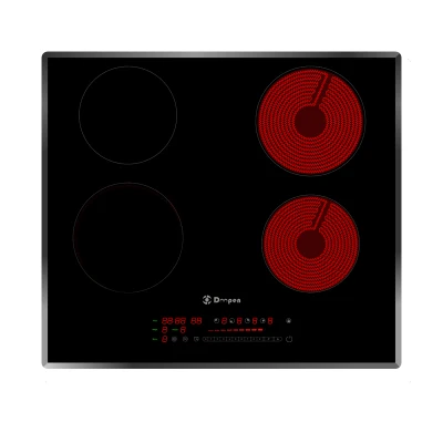 Fogão de indução para eletrodomésticos com sensor de controle de toque